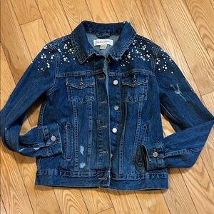 Embellished Pilcro and the letterpress Denim Jacket